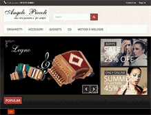 Tablet Screenshot of angelopiccoli.com